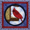 Quilt Magic 12-Inch by 12-Inch Cardinal Kit