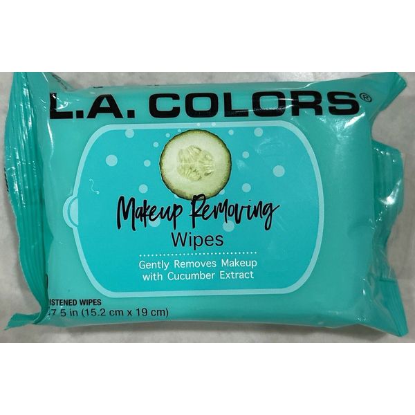 L.A. COLORS MAKEUP REMOVING WIPES 30CT C30660