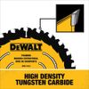 Circular Saw Blade, Tungsten Carbide, 24 Teeth, 7-1/4-In