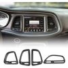 10x Full Interior Dashboard Cover Trim Kit for Dodge Challenger 2015 2016 - 2019
