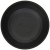 MIN Melamine Wear Black Round Deep Plate, Medium M11-130