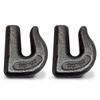 TEMCo TH0412 3/8” G70 Weld On Grab Hook – Loader Bucket, Trailer, Rigging, Utility Hook 2 Pack