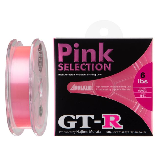 SANYO-NYLON / GT-R pink selection 100m 2lb