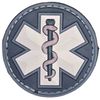 MSM PARAMEDIC EMT STAR MILSPEC MONKEY MEDIC SWAT 3D PVC TACTICAL ARMY HOOK PATCH