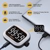 Visual Magnetic Timer with LED Backlit Display with Rechargeable Battery
