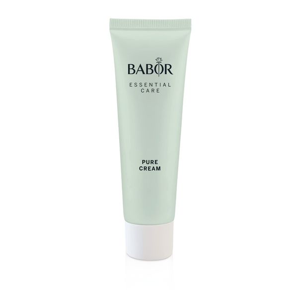 BABOR ESSENTIAL CARE Pure Cream, Leichte Anti-Pickel Gesichtscreme für unreine Haut, Mit natürlichen Wirkstoffen, Vegane Formel, 50 ml