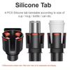 2In1 Car Cup Bottle Holder Expander Adapter W/ Phone Holder Adjustable Universal
