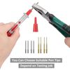Proster Multimeter Test Lead 24pcs Electrical Multitester Leads Multimeter Probe Alligator Clips Replaceable Volt Clamp Meter Leads Electronic Test Lead
