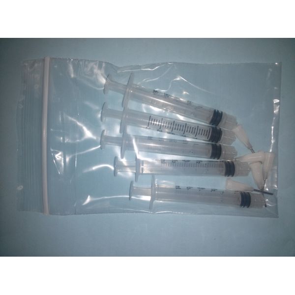 5 Glue Applicators w/ Tips - vehicle, household, construction