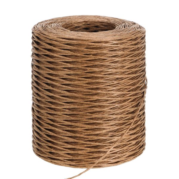 Opopark 2mm Floral Wire,656 Feet Bendable Vine Bind Wire for Floral Bouquets Wrapping,Floristry Arrangement and Crafts(Brown)