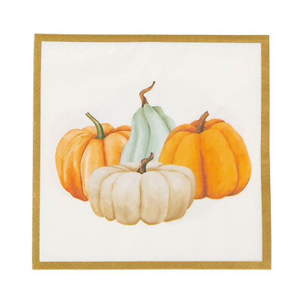Lil’ Pumpkin Luncheon Napkins - 16 pieces