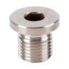 VOBOR O2 Oxygen Sensor Plug, Oxygen Blanking Plug M12 1.25mm, Oxygen O2 Lambda Sensor Blanking Plug Cap Bang Motorcycles Cars Accessory
