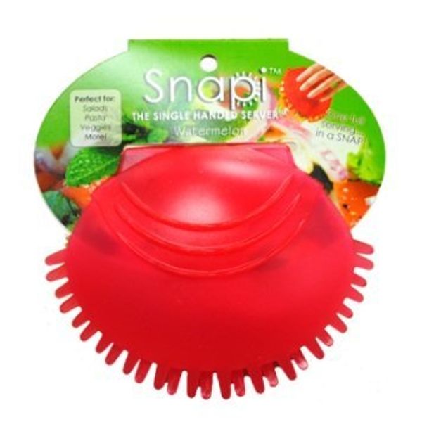 Snapi - The Single Handed Salad Server - Watermelon (Red)