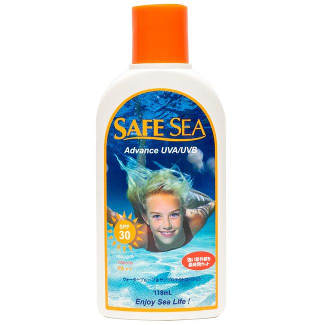 SAFESEA Sunscreen Advanced Waterproof UVA UVB SPF30 118ml