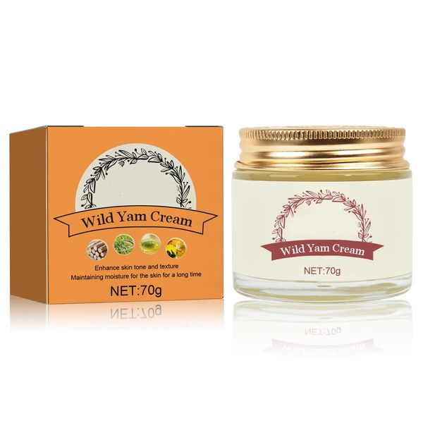 Wild Yam Cream.Annas Wild Yam Cream Organic For Women,Annas Wild Yam Cream Organic,High Firming & Anti Aging,Wild Yam Skin Cream,Hydrating Night Cream for Dry Skin,Natrual Wild Yam Root Cream-70g