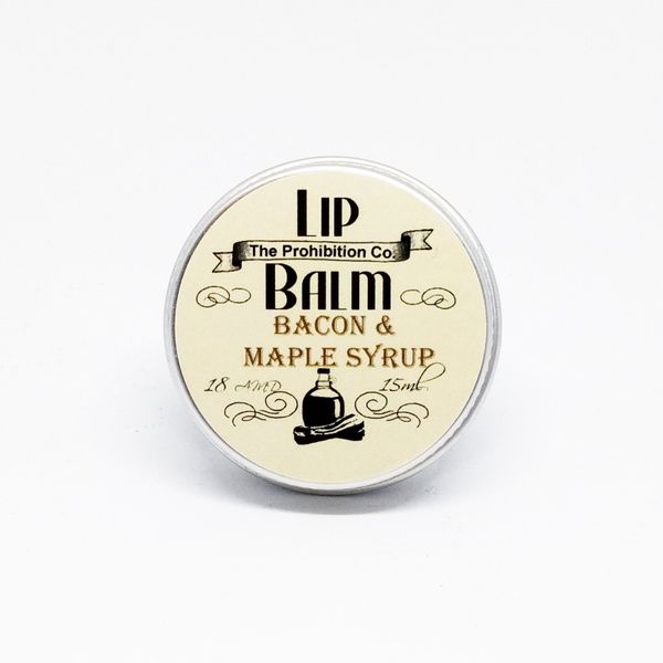 Bacon & Maple Syrup Lip Balm by The Prohibition Co. 15ml Tin