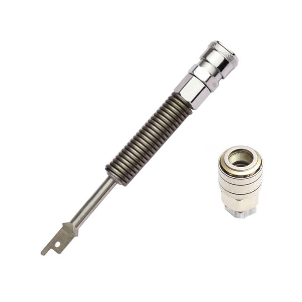 1x Bendable Vac-u-Lock Extension Reciprocating Saw Machine Adapter Attachments with Quick Connector