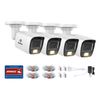ANNKE 4PCS 4K 8MP Security Camera Outdoor Color Night Vision for DVR CCTV System