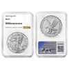 2025 $1 1-oz American Silver Eagle NGC MS69 Brown Label