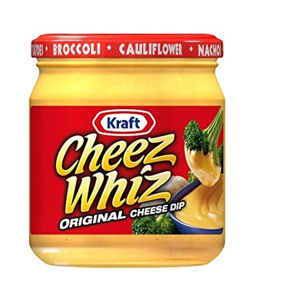 Kraft Cheez Whiz Original Cheese Dip, 15 oz (pack of 3)