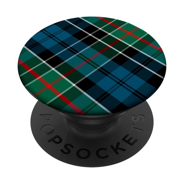 Scottish Clan Colquhoun Tartan Plaid PopSockets Adhesive PopGrip