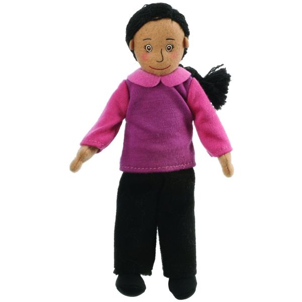 The Puppet Company - Finger Puppets - Mum (Medium Skin Tone), PC002167