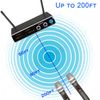 Boytone BT-102UM, UHF Wireless Dual HandHeld Microphone System/Digital Display