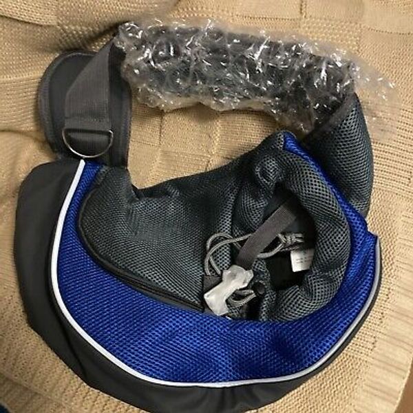 Pet Sling Carrier Tote Single Shoulder Bag Safety Belt Carrying + Free Gift