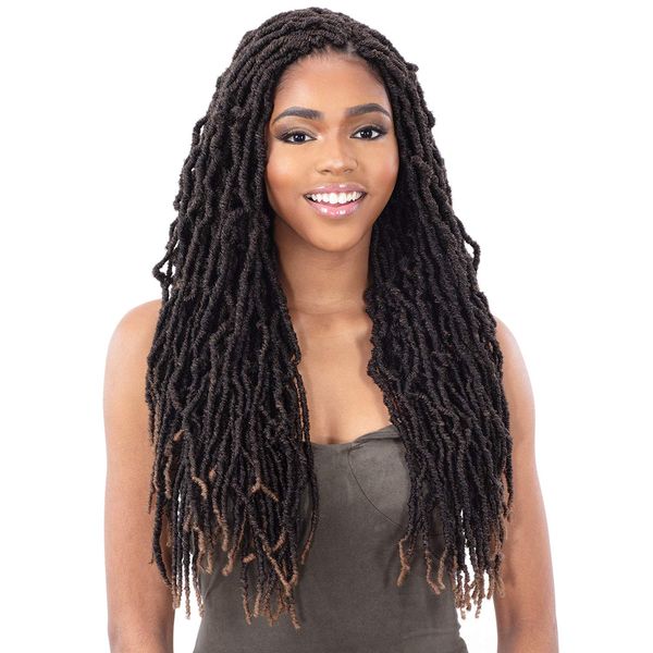 ModelModel Crochet Braids Glance 3X Jamaican Loc 20" (3-PACK, 4)