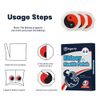 4pcs Kidney Care Patch Kidney Support Relieve Fatigue And Repair Kidney Function