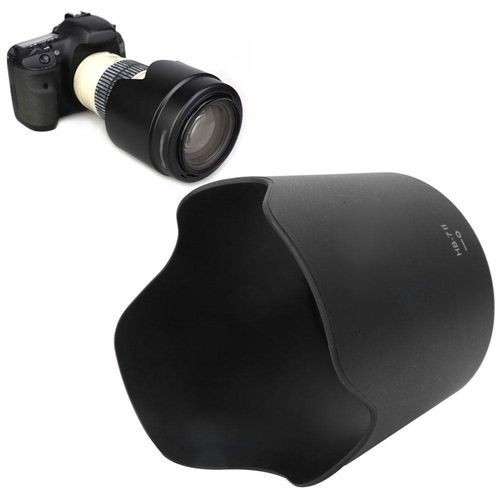 Camera Lens Hood, HB-7II Black Plastic Mount Lens Hood for AF 80-200mm f/2.8 D ED Lenses.