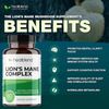 Lions Mane Mushroom Complex Capsule Support Immune Nervous System Mental Clarity