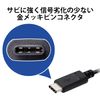 Elecom GM-U2CCC20BK USB 2.0 Cable, PS5 Compatible, C-C Type, Normal, 6.6 ft (2.0 m), Black