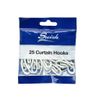 Swish Retail Packed Curtain Hooks - Pack of 25