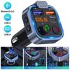 NEW Bluetooth 5.0 Car Wireless FM Transmitter Car Adapter USB Hands-Free Calling