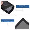 3PCS PC Dust Filter 100x100mm Magnetic Frame PVC Computer Cooler Mesh Black