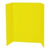 Spotlight 1 Ply Trifold Display Board, 48" Width x 36" Height, Yellow