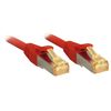 LINDY Cat.7 S/FTP PIMF LSOH, rot, 2m Patchkabel