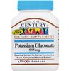 21st Century Potassium Gluconate 595mg Tablets 110 Count