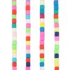 Multicolor Clay Tube Beads, 5.8mm by Bead Landing™