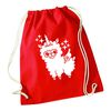 Flox Creative Red Drawstring Bag Llamacorn