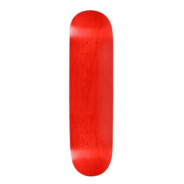 Moose D067 Blank Skateboard Deck, Stained Red, 7.75"