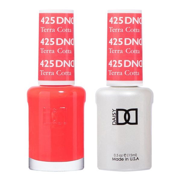 DND Nail Polish Gel & Matching Lacquer Set 425 Terra Cotta