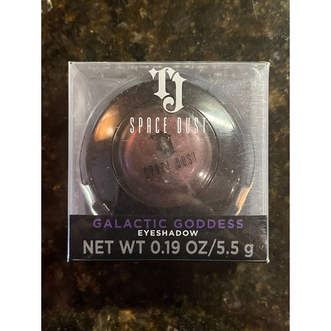 TATTOO JUNKEE Space Dust Galactic Goddess Eyeshadow Metallic Deep Plum - Sealed