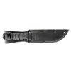 KABAR Short Black Plain Edge Knife