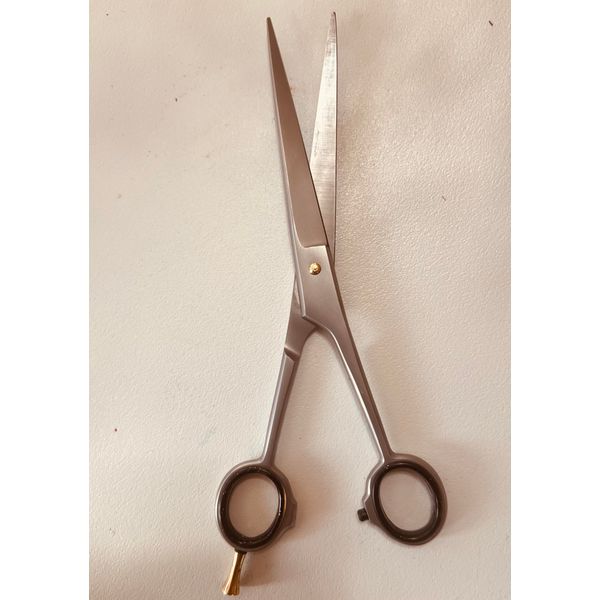 Hair Cutting and Hairdressing Scissors, 7.5 Inch, Stainless Steel, for Salons, Men, Women, Kids, Adults, Pets, Silver