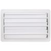 HART & COOLEY 010764 6"x10" Steel Floor Diffuser - White