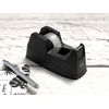 Stylex 23288 Adhesive Tape Dispenser with a Roll of Adhesive Film, Black