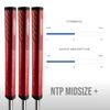 Winn NTP (No Taper Pistol) 1.10" Midsize Putter Grip - Red