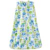 Halo Sleepsack Microfleece Wearable Blanket, Blue Jungle Tree, Small